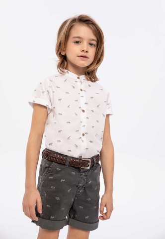 MINOTI - Ajuste regular Camisa en blanco: frente