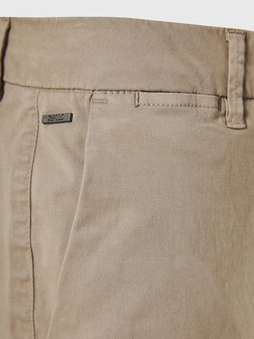 pilka Funky Buddha Standartinis „Chino“ stiliaus kelnės