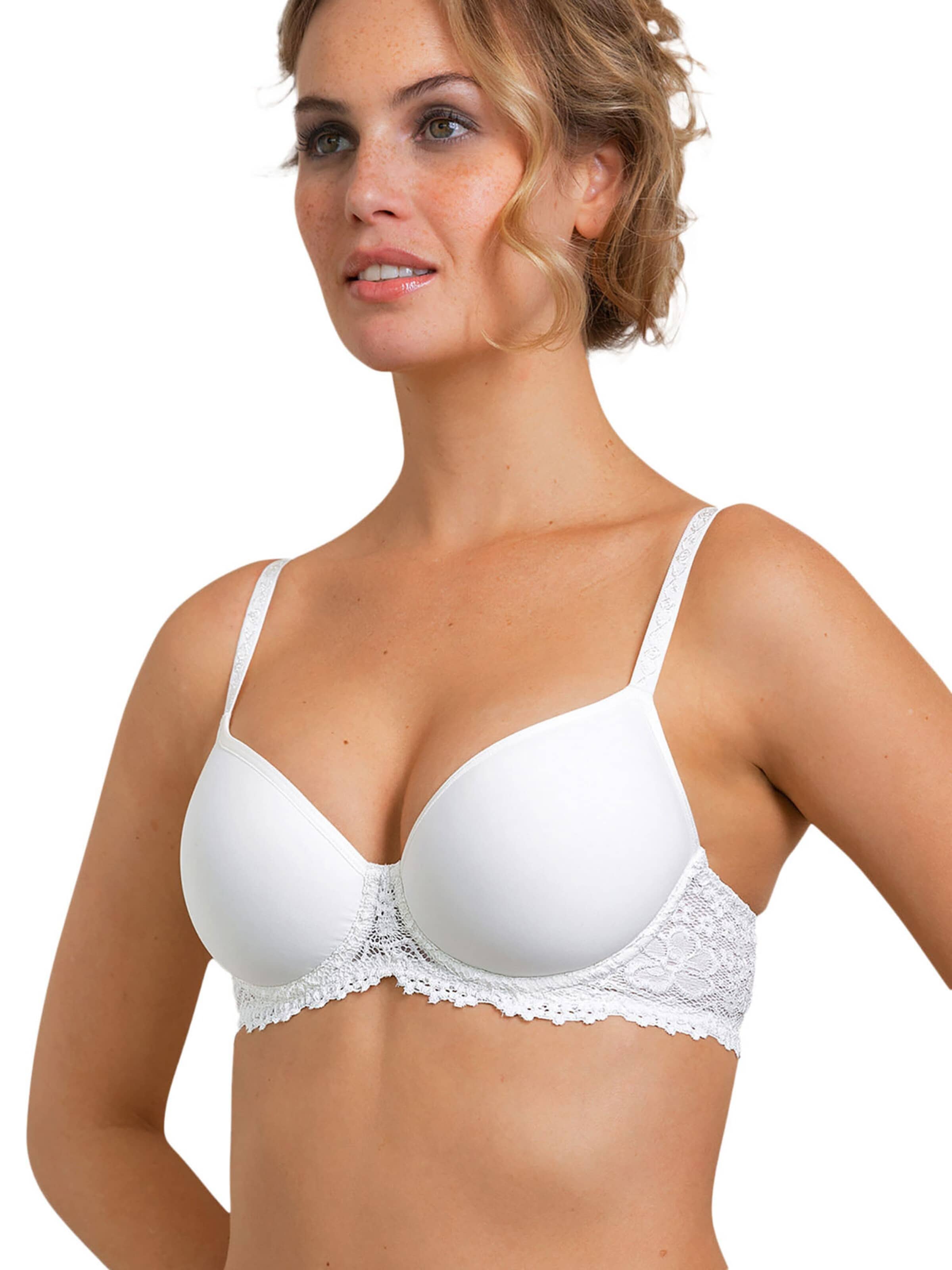 Nina von C. Classic Bra 'Millefleurs' in White