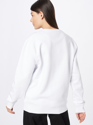 EINSTEIN & NEWTON Sweatshirt 'Frenchie Peace' i hvid