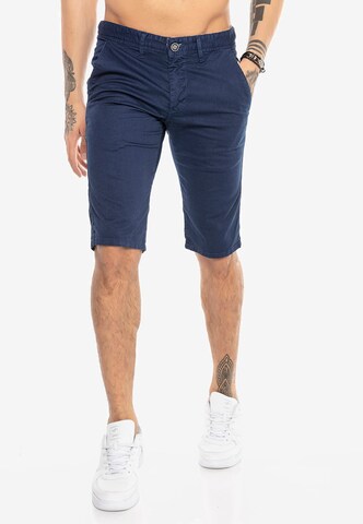 Redbridge Regular Broek in Blauw: voorkant