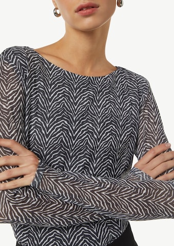 T-shirt COMMA en noir