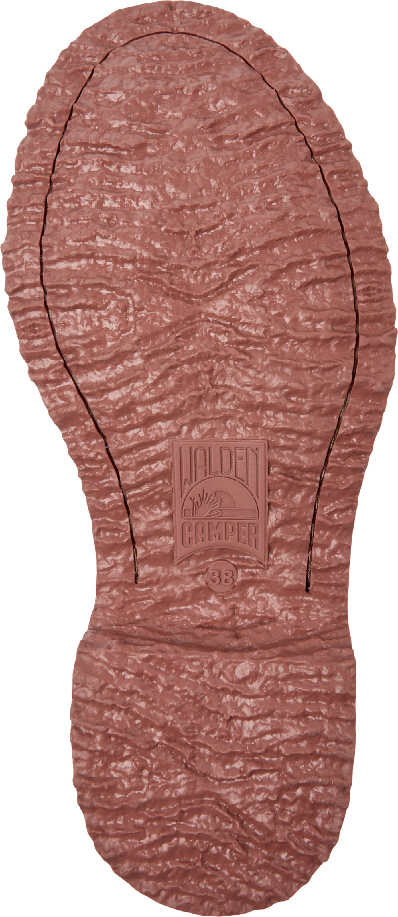 CAMPER Mokassin ' Walden Twins ' in Rot