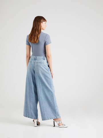 DRYKORN Wide leg Jeans in Blauw