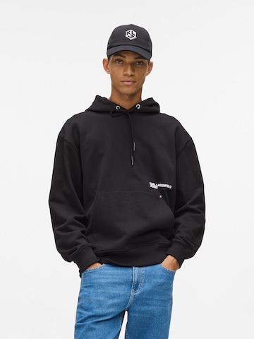 juoda KARL LAGERFELD JEANS Megztinis: priekis