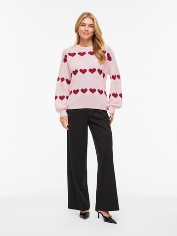 VILA Pulóver 'VIJAMILLA' - rózsaszín