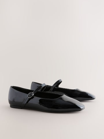 Next Балетки с ремешком 'Forever Comfort' в Черный