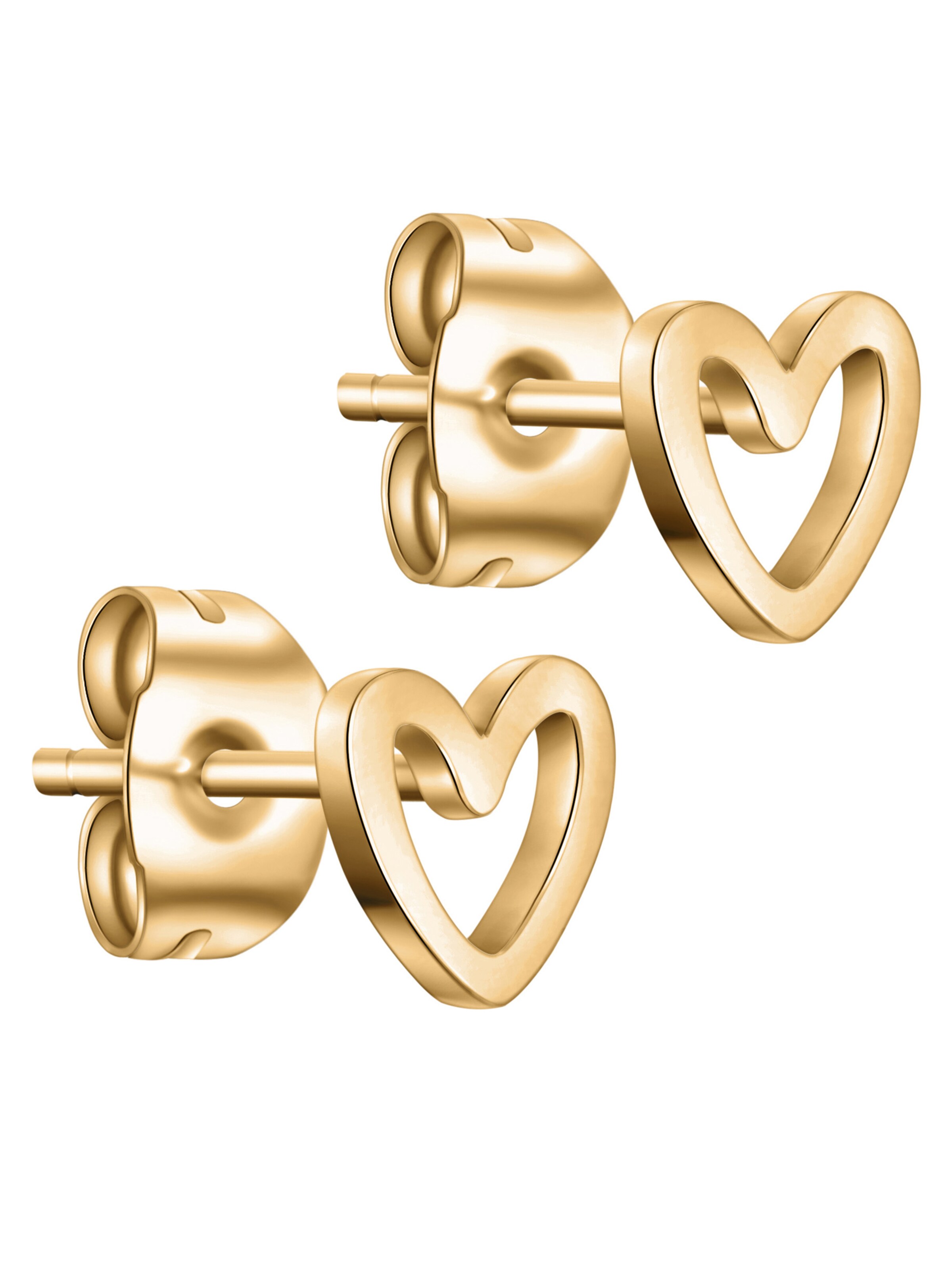 day berlin Earrings in Gold: front