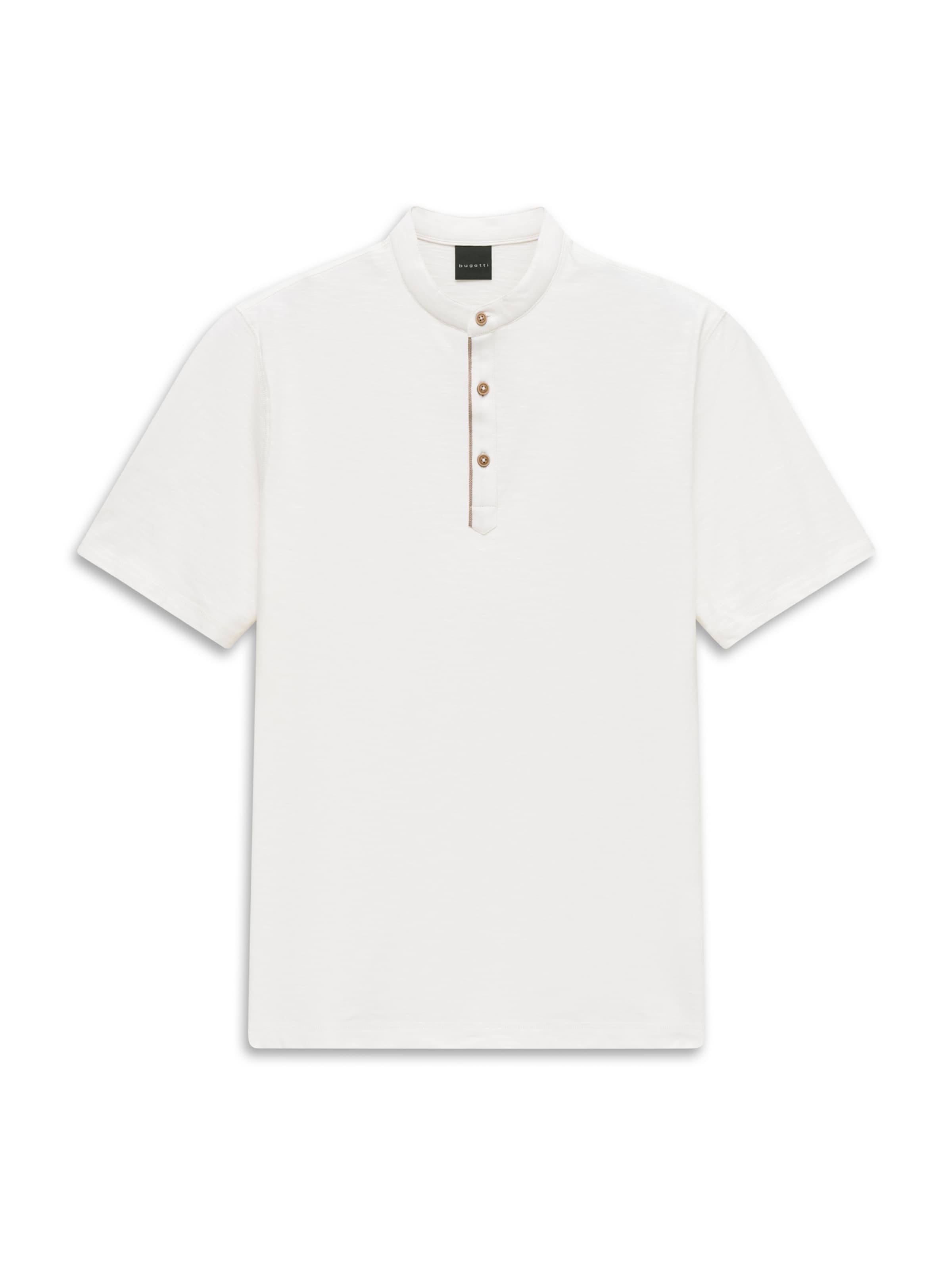 Maglietta di bugatti in beige: frontale