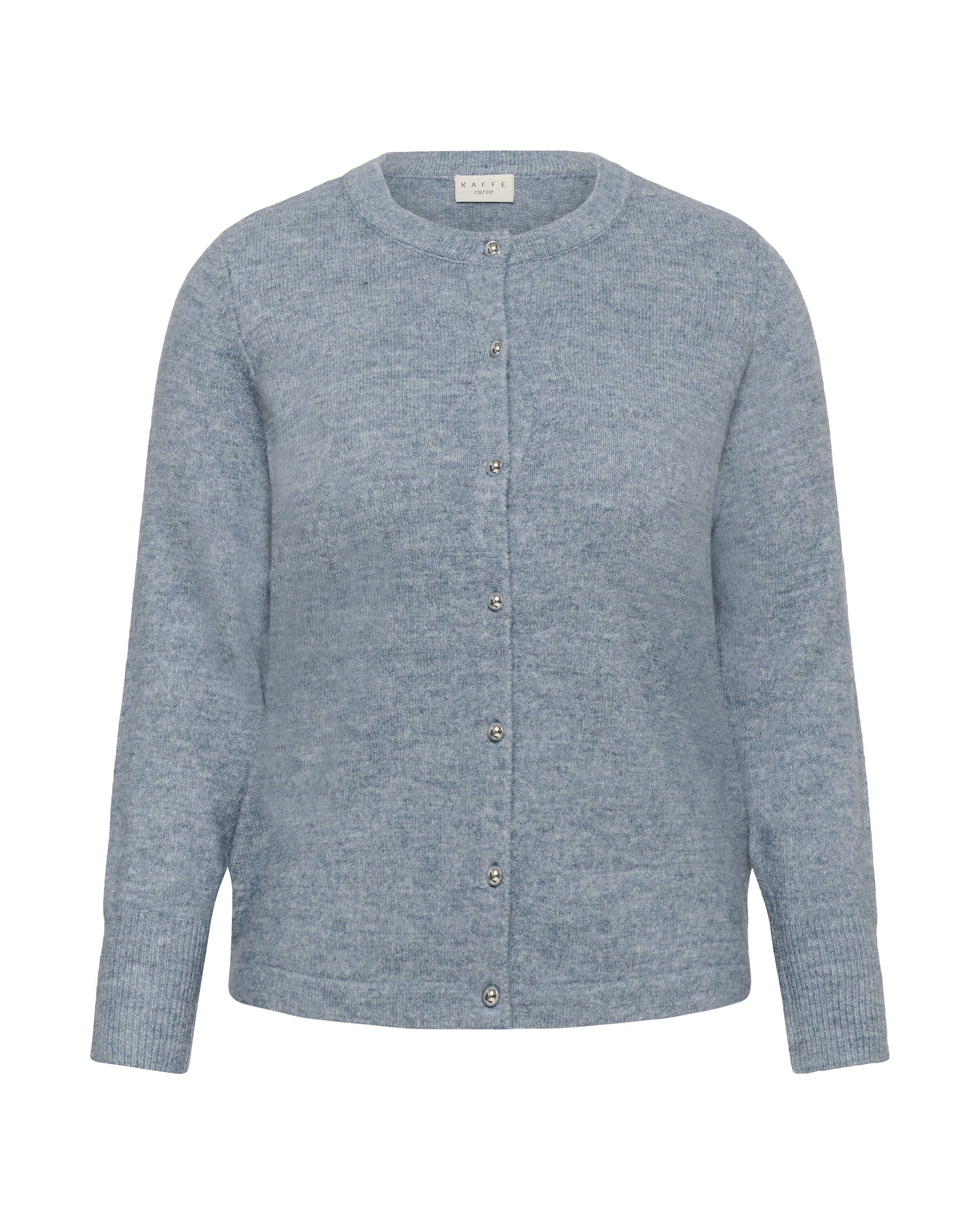 KAFFE CURVE Cardigan 'Niela' i blå: forside