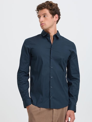 Casual Friday Slim fit Zakelijk overhemd in Blauw