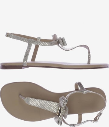 HALLHUBER Sandals & High-Heeled Sandals in 38 in Silver: front