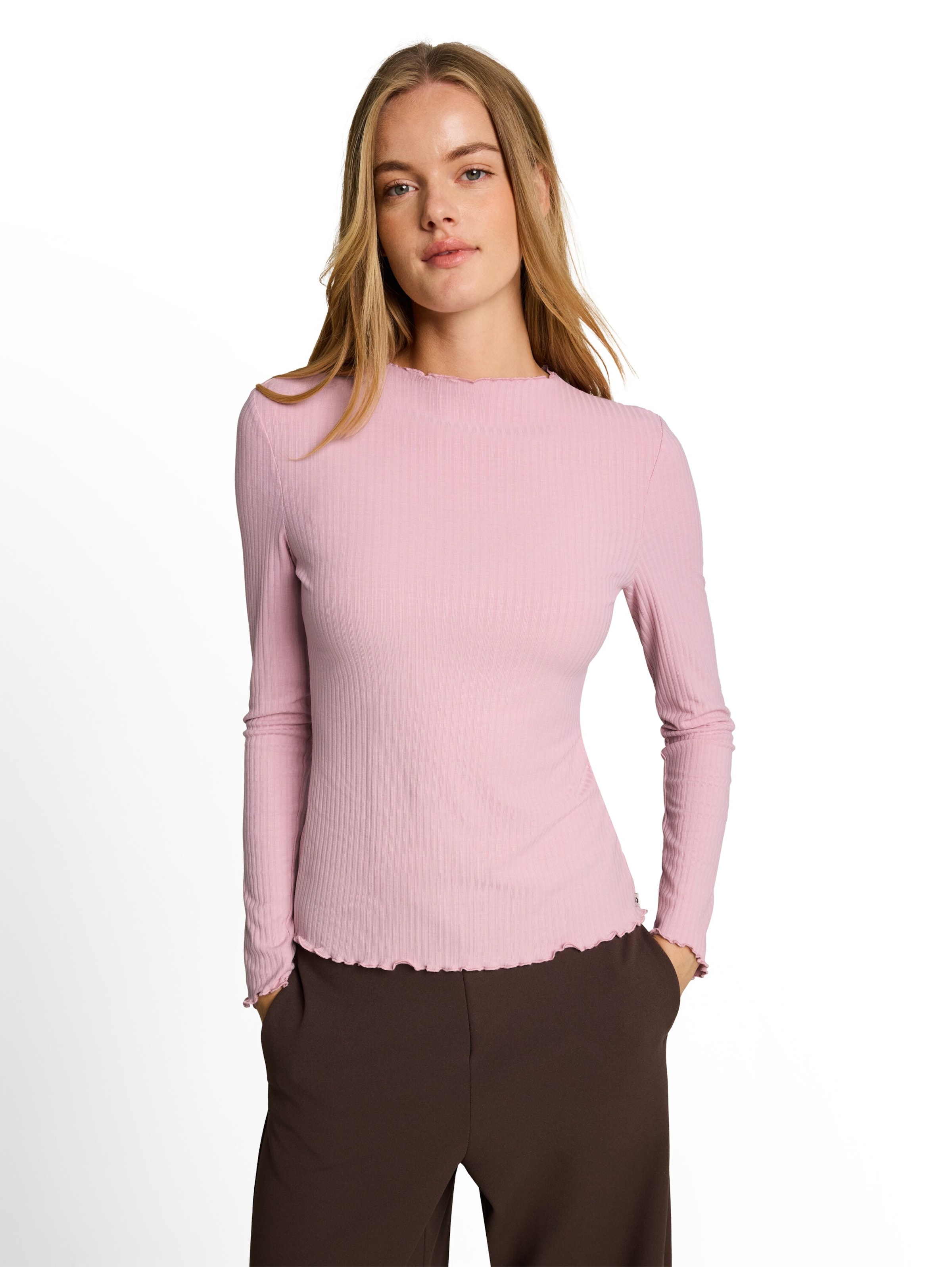 TOM TAILOR DENIM - Camiseta en rosa: frente