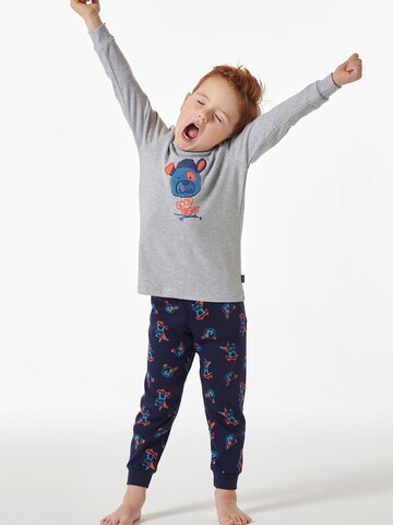 SCHIESSER - Pijama 'Boys World' en gris