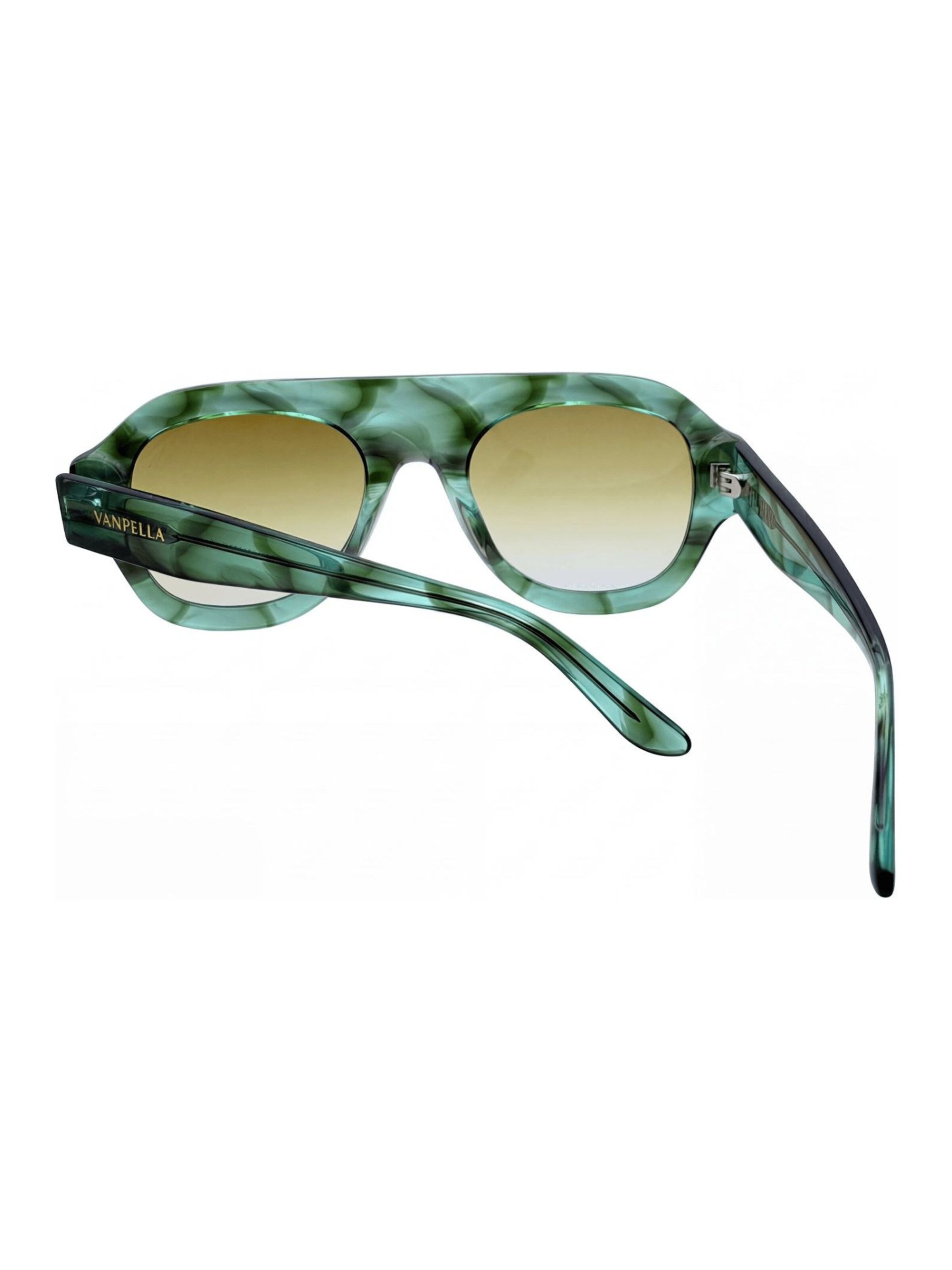 VANPELLA Zonnebril 'The Pilot Malachite' in Gemengde kleuren