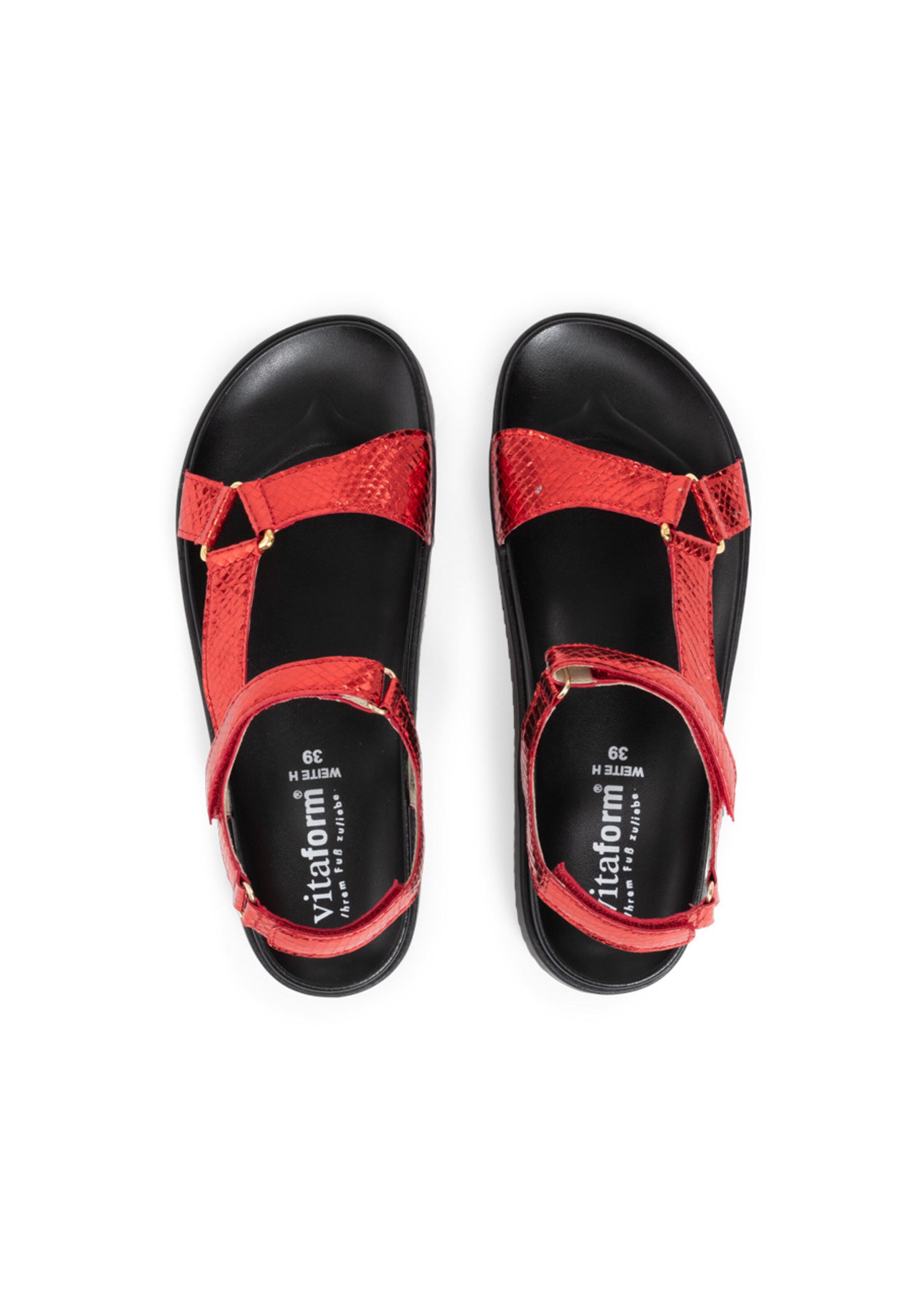 VITAFORM Sandals in Red