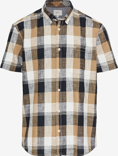 CAMEL ACTIVE Paita värissä kameli / musta / valkoinen, Tuotenäkymä