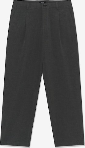 Loosefit Pantalon à pince 'MAChino' Matinique en gris : devant