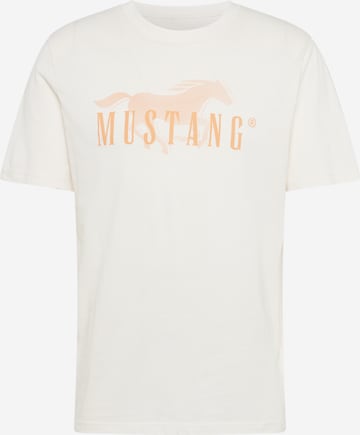 T-Shirt 'Austin' MUSTANG en blanc : devant
