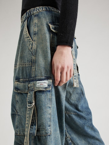 BDG Urban Outfitters - Loosefit Pantalón vaquero cargo en azul