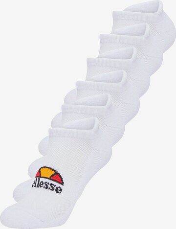 ELLESSE Athletic Socks 'Reban' in White: front