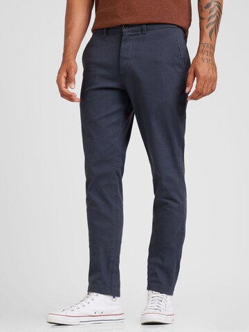 JACK & JONES Slimfit Chinosy 'JJIMarco JJDave' w kolorze niebieski: przód