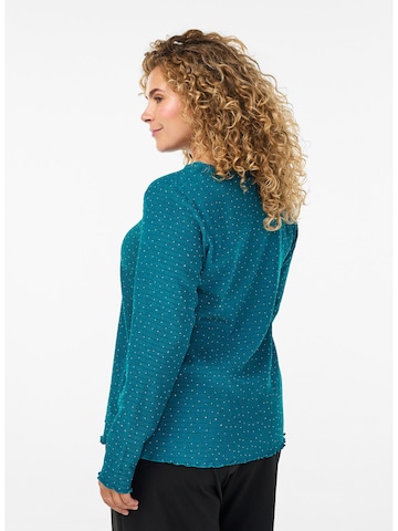 Zizzi Blouse 'Calaura' in Green