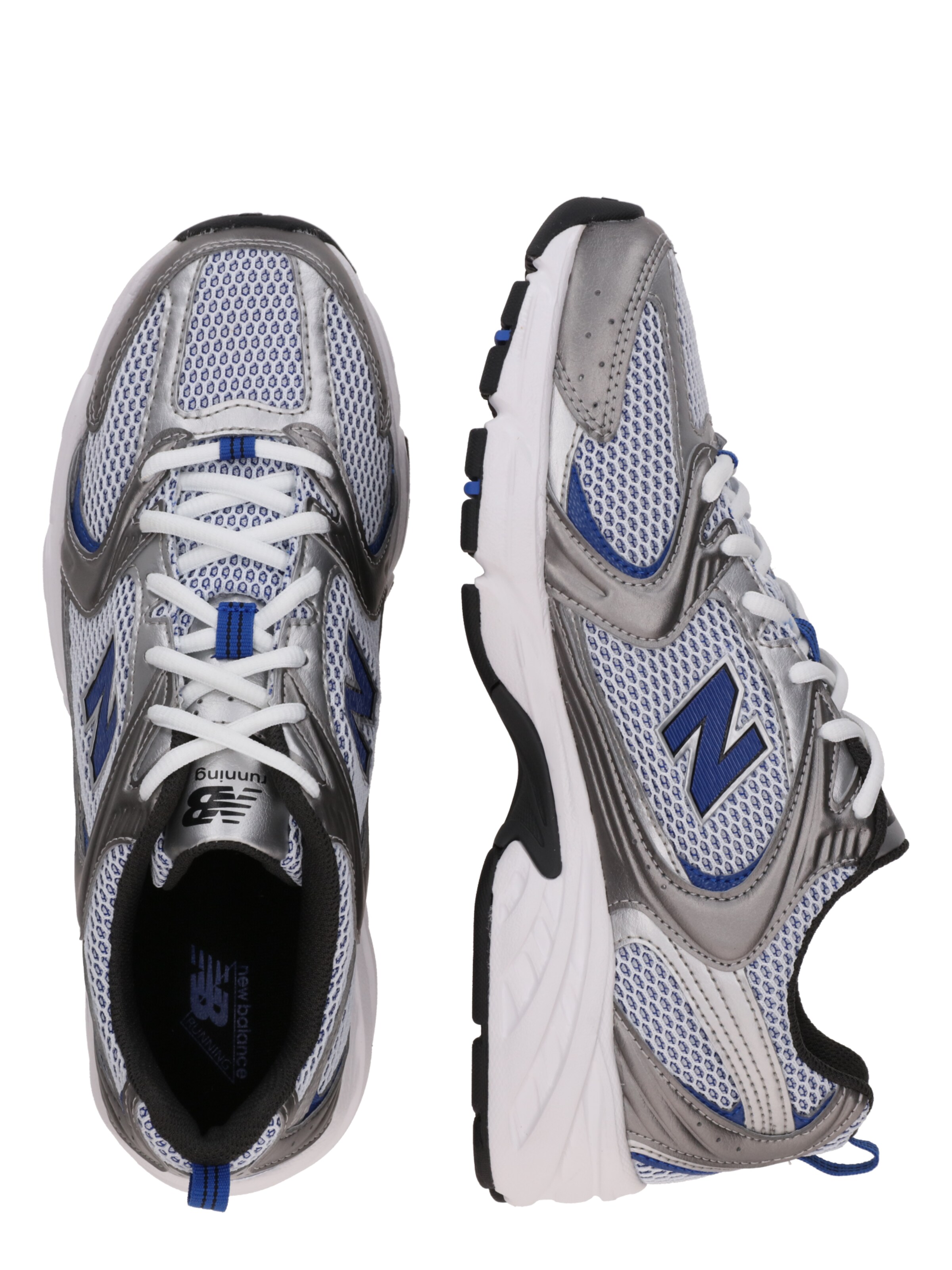 Sneaker bassa '530' di new balance in argento