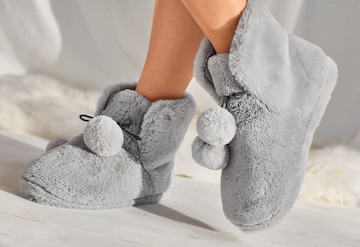 VIVANCE Slippers in Grey: front