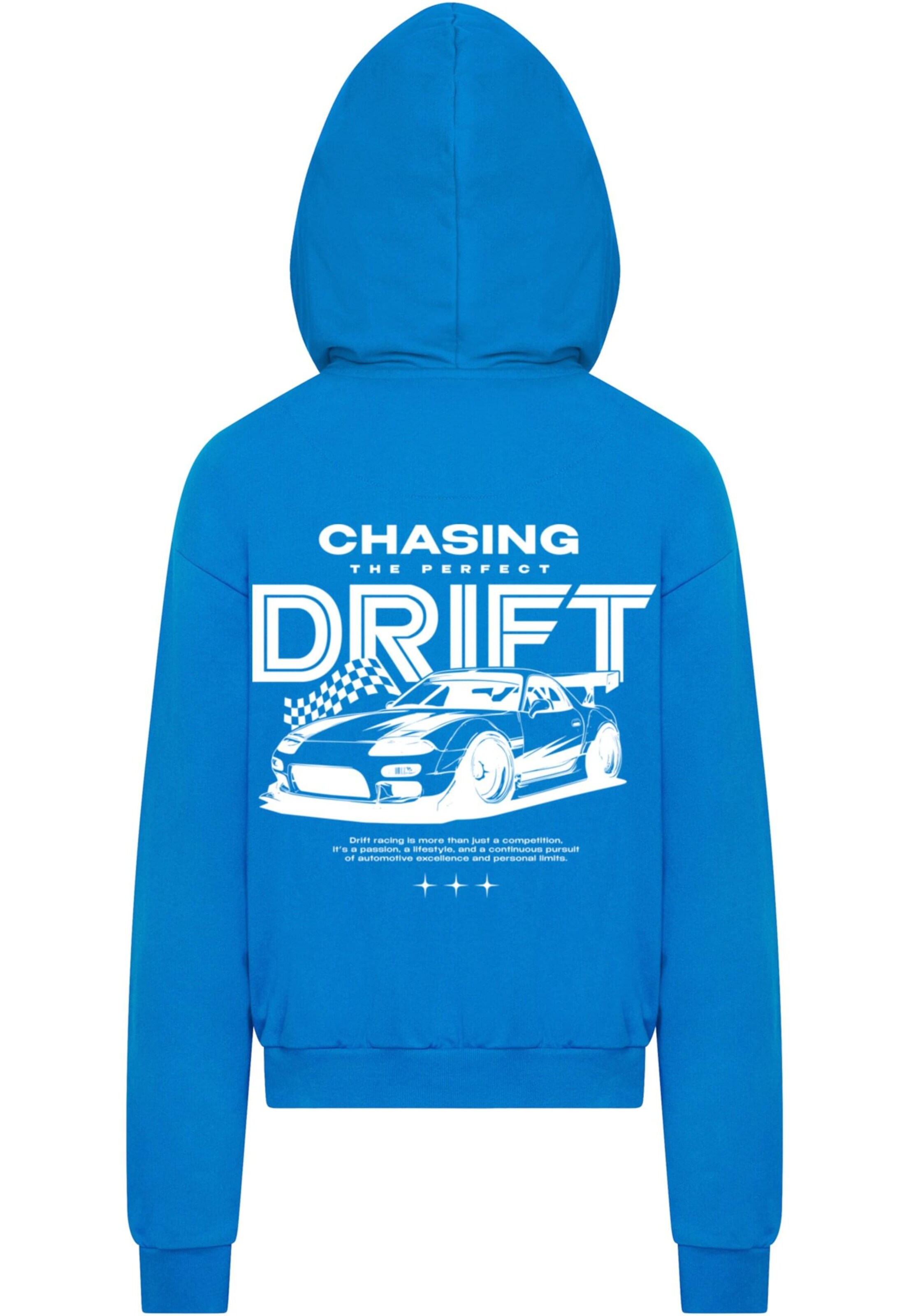Mister Tee Sweatshirt 'The Perfect Drift' i blå