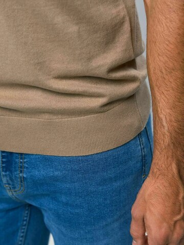 MCS Regular Fit Skjorte ' Karlo ' i gul