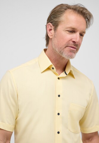 ETERNA Regular fit Business shirt in Yellow