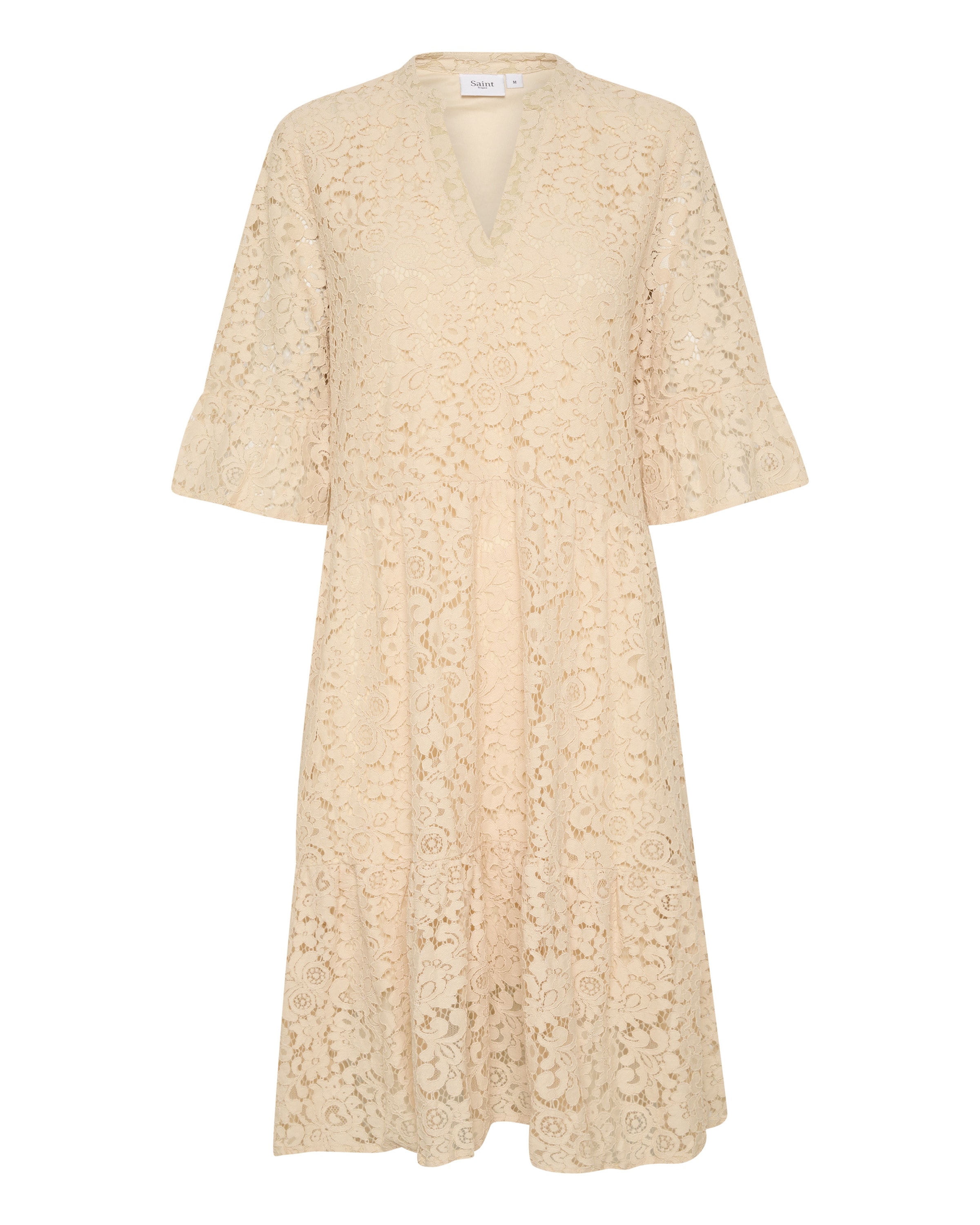 SAINT TROPEZ Robe 'Zanna' en crème, Vue avec produit