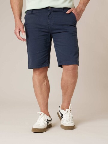 Regular Pantalon chino 'Varty' Deeluxe en bleu : devant