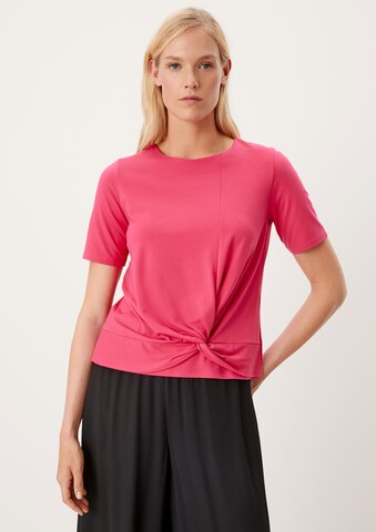 s.Oliver BLACK LABEL Shirt in Roze