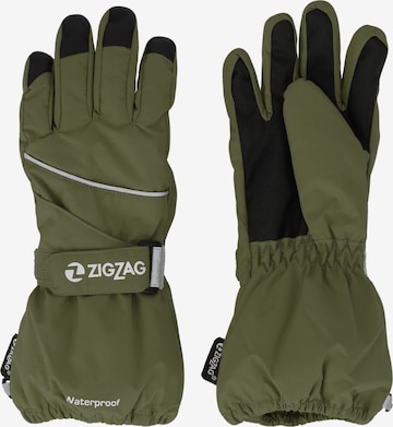 ZigZag Handschuhe 'Kempston' in Grün: Vorderseite