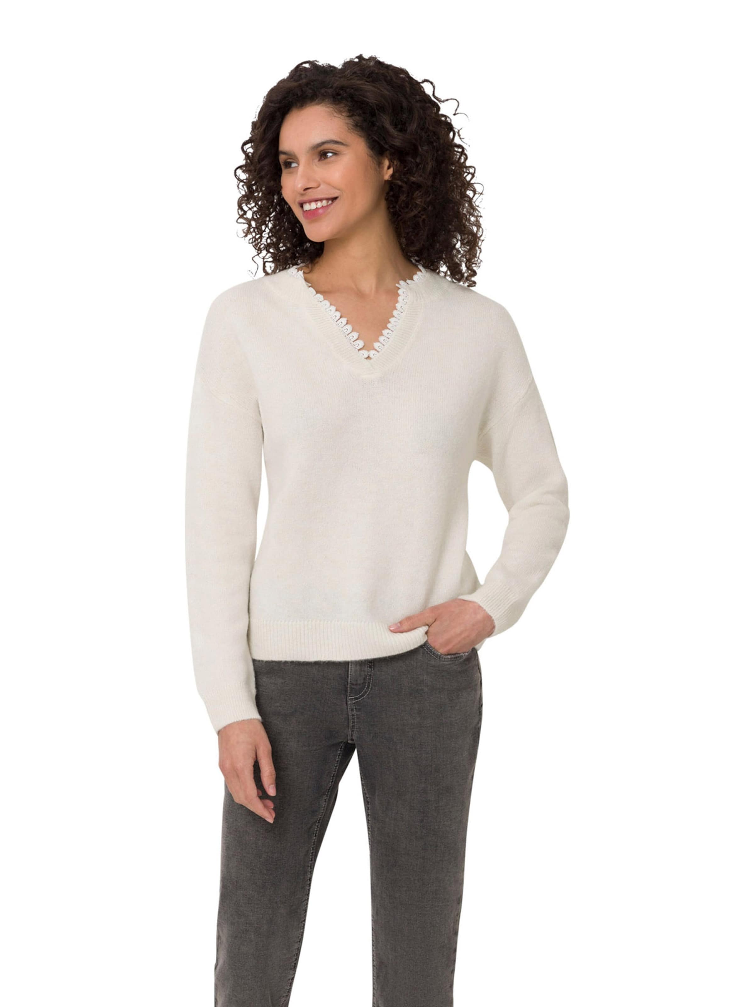 Pull-over heine en beige : devant