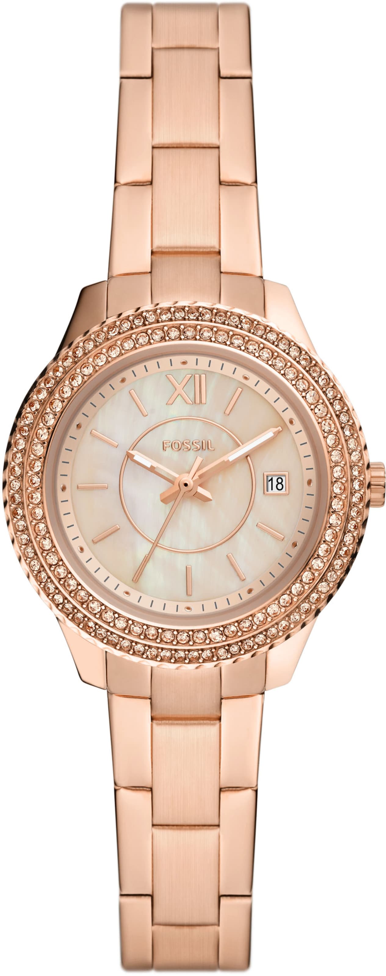 FOSSIL Analog Watch in Gold: front