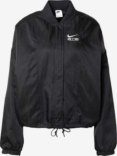 Nike Sportswear Between-season jacket 'AIR' in Black / White, Item view