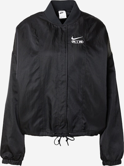 Nike Sportswear Übergangsjacke 'AIR' in schwarz / weiß, Produktansicht