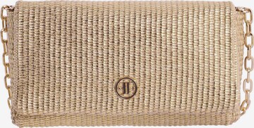 eferri - Bolso de hombro en oro: frente