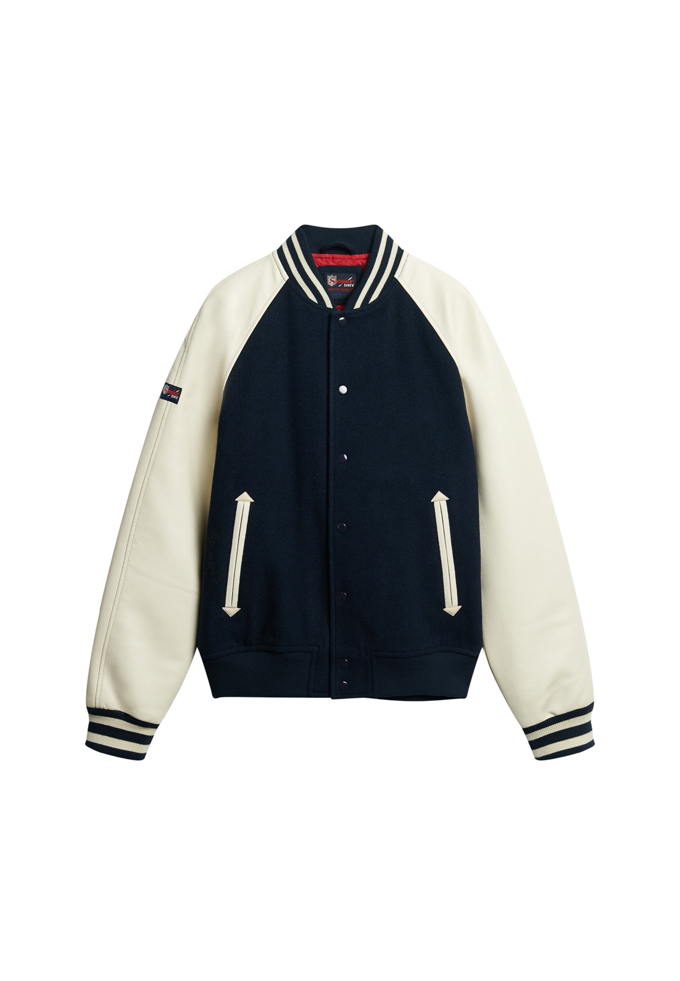 Geacă de primăvară-toamnă de la Superdry & Co pe albastru: față