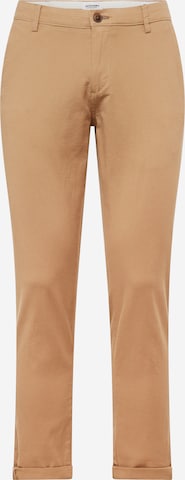 Pantaloni chino 'JPSTMarco JJFury' di JACK & JONES in marrone: frontale