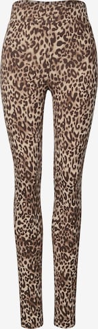 STREET ONE Skinny Leggings in Braun: Vorderseite