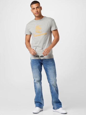 Derbe T-Shirt in Grau