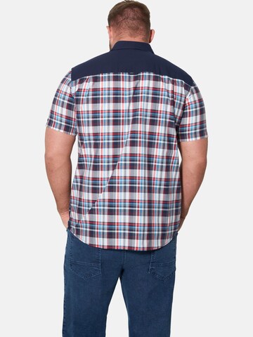 Jan Vanderstorm Comfort Fit Hemd 'Bertil' in Blau