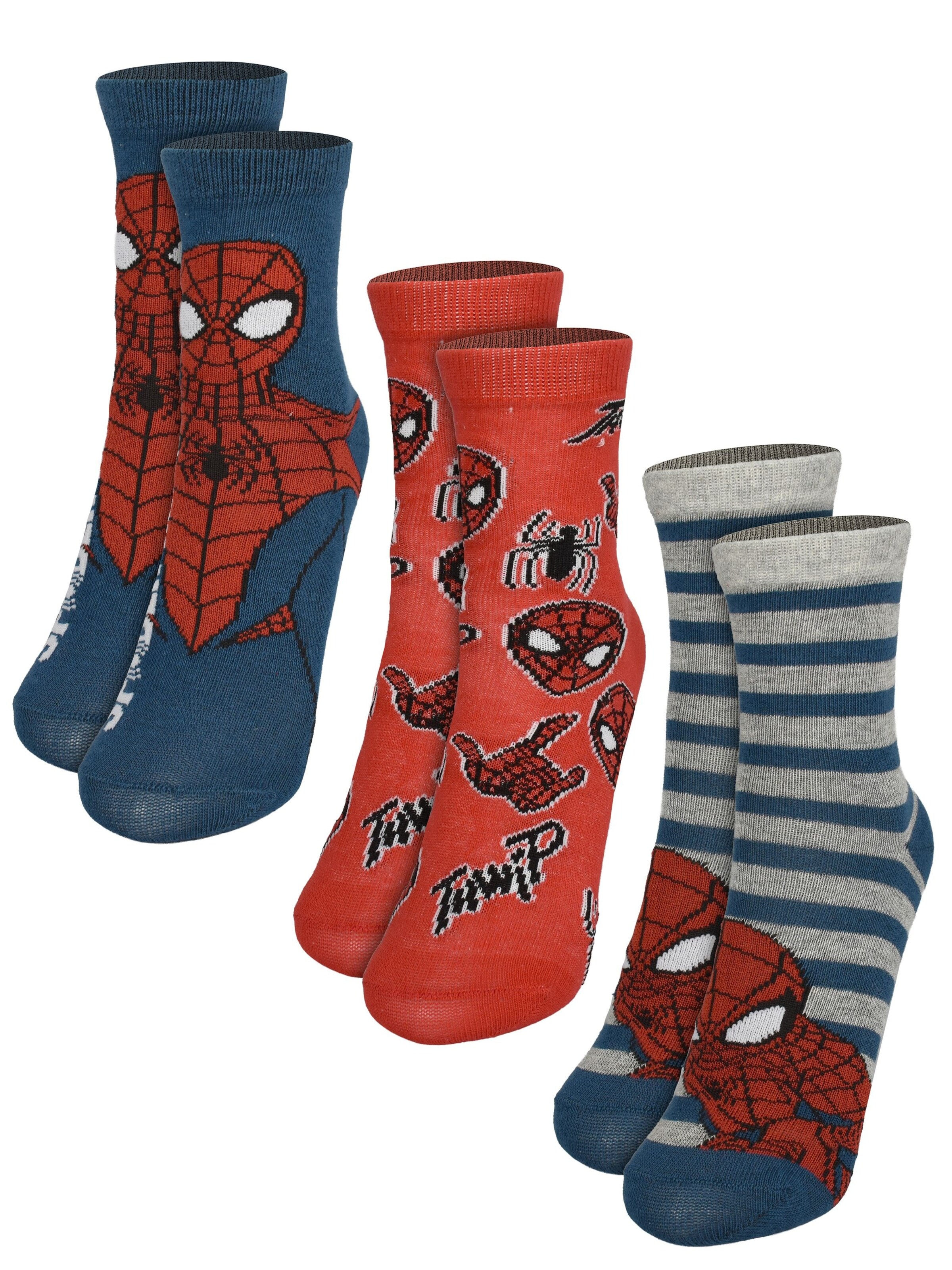 SPIDERMAN Socks 'Marvel' in Mixed colors: front