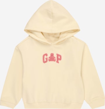 GAP Sweatshirt in Beige: predná strana