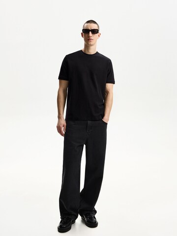 Bershka Shirt in Black