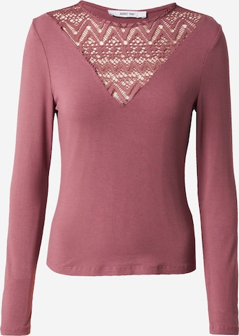 ABOUT YOU Shirt 'Clarissa' in Roze: voorkant